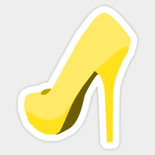 BANANA PUMP YELLOW Sticker